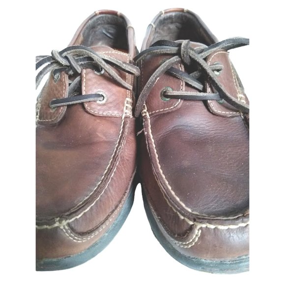 Men's Brown Dockers Leather Loafers size 11 - Picture 5 of 7